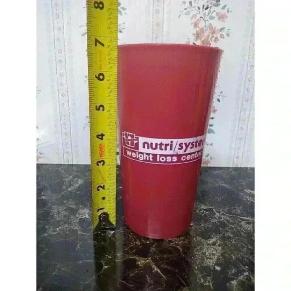 Vintage Nutri System Weight Loss Centers Plastic Cup HTF Collectable - Picture 4 of 5